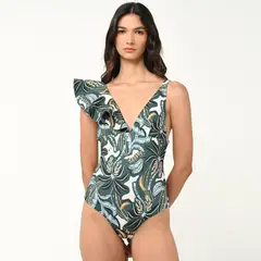 BASEMENT - Vestido de baño Enterizo con Estampado