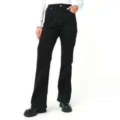 UNIVERSITY CLUB - Jean Flare Mujer Tiro alto