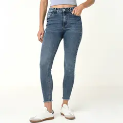 BASEMENT - Jean Skinny Mujer Tiro medio