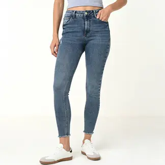 BASEMENT - Jean Skinny Mujer Tiro medio