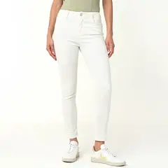 BASEMENT - Jean Skinny Mujer Tiro medio