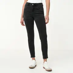 BASEMENT - Jean Skinny Mujer Tiro medio