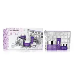CLINIQUE - Tratamientos antiedad SET SMART MOISTURIZER VALUE Incluye: Smart Clinical Repair Cream SPF 30 50ml + Smart Clinical Repair Eye Cream 15ml + Smart Clinical Repair Serum 10 (Tube)