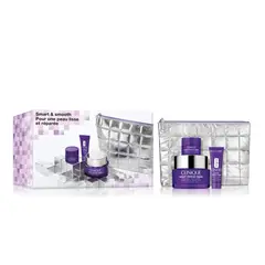 CLINIQUE - Tratamientos antiedad SET SMART LIFT VALUE Incluye: Smart Clinical Repair Lifting Face + Neck Cream 50ml + Wrinkle Correcting Eye Cream 5ml
