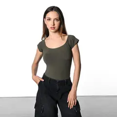 DENIMLAB - Body Mujer Manga corta