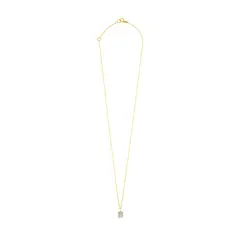 TOUS - Collar XXS oso de Oro y Nacar