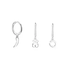 TOUS - Pack Criollas Good Vibes de plata