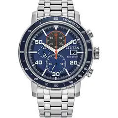 CITIZEN - Reloj Hombre Weekender. Reloj Acero inoxidable Plateado CA0850-59L