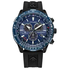CITIZEN - Reloj Hombre Promaster. Reloj Poliuretano Negro CB5006-02L