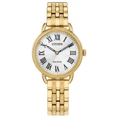 CITIZEN - Reloj Mujer Dress/Classic. Reloj Acero inoxidable Dorado EM1052-51A