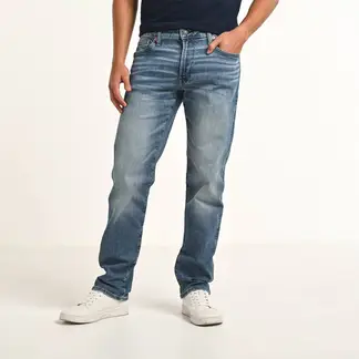 AMERICAN EAGLE - Jean 5 Bolsillos Hombre Slim de Algodón