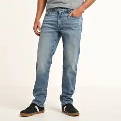 AMERICAN EAGLE - Jean 5 Bolsillos Hombre Slim de Algodón