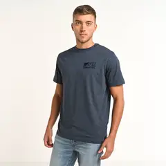 AMERICAN EAGLE - Camiseta Hombre Manga corta con Logo de Algodón