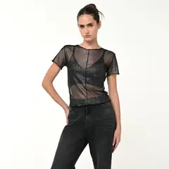 DENIMLAB - Top Mujer Manga corta