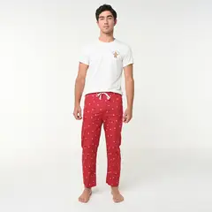 BEARCLIFF - Pijama Hombre Manga corta
