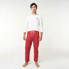 BEARCLIFF - Pijama Hombre Manga larga