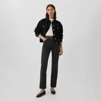 GAP - Jean Recto Mujer Tiro alto