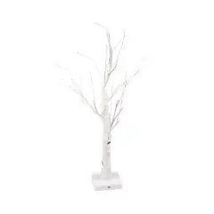 LIENXO - Arbol Abedul 60Cm 72 Leds Usb Y