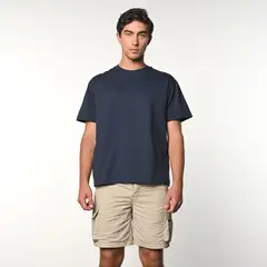 ECKO - Camiseta Hombre Manga corta con Bordado de Algodón