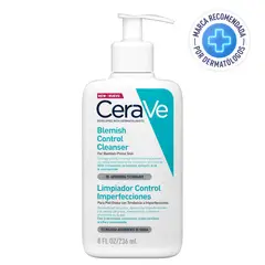 CERAVE - Limpiador Limpiador Control Imperfecciones 8Oz para Piel Grasa 236 ml