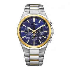 CITIZEN - Reloj Hombre. Reloj Acero inoxidable Plateado AN8176-52L