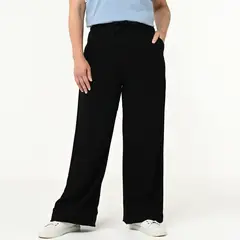 NEWPORT - Pantalón Wide Leg Mujer Tiro alto