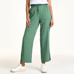 NEWPORT - Pantalón Wide Leg Mujer Tiro alto