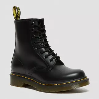 DR MARTENS - Botas Dr. Martens para Mujer en cuero 1460 Black Smooth