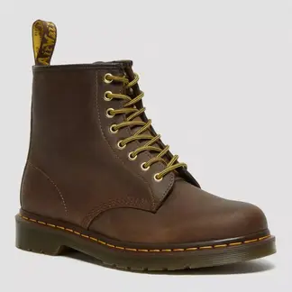 DR MARTENS - Botas Dr. Martens para Hombre en cuero 1460 Brown Crazy Horse