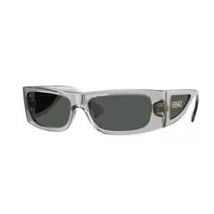 VERSACE - Gafas De Sol Grigio Transparent Dark Grey