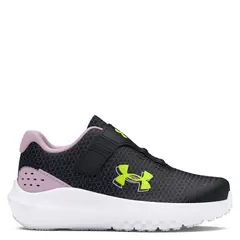 UNDER ARMOUR - Tenis Running Surge 4 AC Niña con Velcro