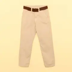 CONIGLIO - Pantalón para Niño Con cinturón Regular de Algodón