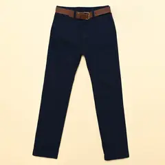 CONIGLIO - Pantalón para Niño Con cinturón Regular de Algodón
