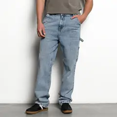 DENIMLAB - Jean 5 Bolsillos Hombre Baggy de Algodón
