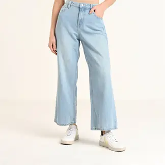 UNIVERSITY CLUB - Jean Recto Mujer De Algodón