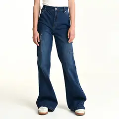 UNIVERSITY CLUB - Jean Flare Mujer Tiro medio