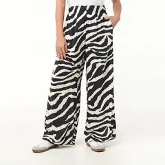 UNIVERSITY CLUB - Pantalón Culotte Mujer Tiro alto