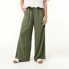UNIVERSITY CLUB - Pantalón Culotte Mujer Tiro alto