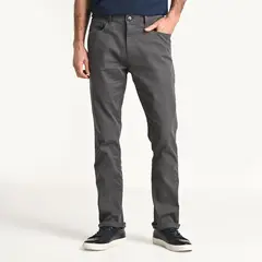 NEWPORT - Pantalón 5 Bolsillos Hombre Recto de Algodón