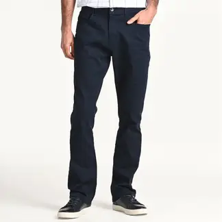 NEWPORT - Pantalón 5 Bolsillos Hombre Recto de Algodón