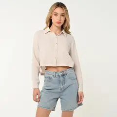 DOO AUSTRALIA - Camisa Mujer Manga larga de Algodón