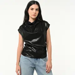 BASEMENT - Blusa Mujer Manga corta
