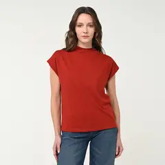 APOLOGY - Camiseta Mujer Manga corta de Algodón