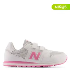 NEW BALANCE - Tenis moda 500 Niña con Velcro