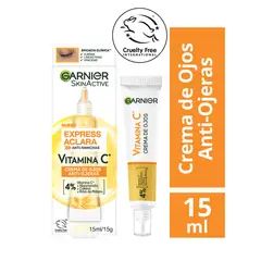 GARNIER - Tratamiento para el contorno de ojos Crema Anti Ojeras Para Todo tipo de piel 15 ml