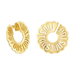 TOUS - Aros con baño de oro 18 kt sobre plata 31 mm Miranda