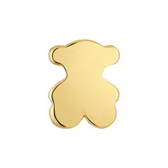 TOUS - Charm 1950 oso con baño de oro 18 kt sobre plata