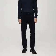 MANGO - Pantalón Chino Hombre Slim de Algodón