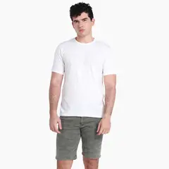 BEARCLIFF - Camiseta Hombre Manga corta con Estampado de Algodón