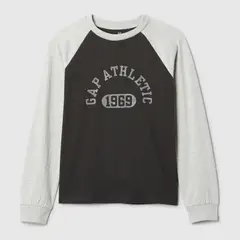 GAP - Camiseta manga larga Niño con Logo Manga larga Algodón